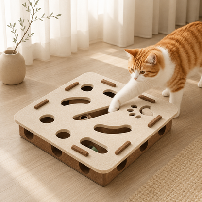 HoshiPlay™ – Caixa Interativa para Gatos