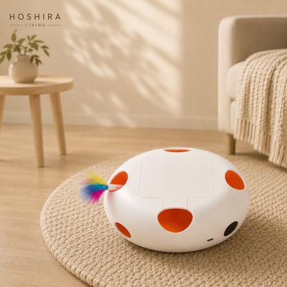 HoshiPlay™ – Brinquedo Inteligente para Gatos
