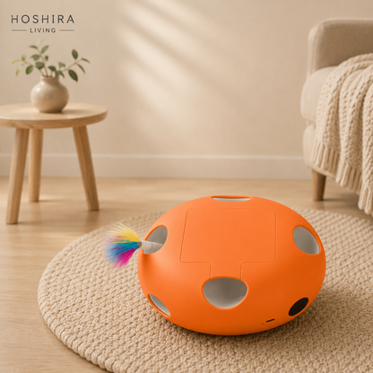 HoshiPlay™ – Brinquedo Inteligente para Gatos
