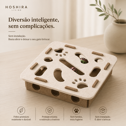 HoshiPlay™ – Caixa Interativa para Gatos