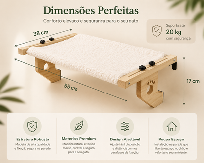 CloudNest™ – Cama para Gatos