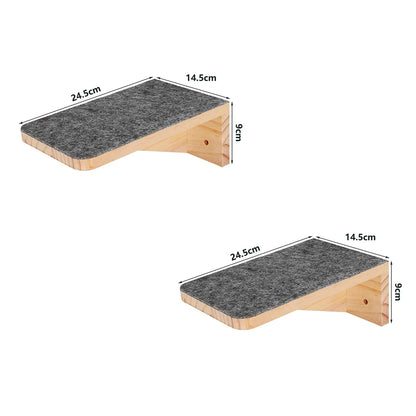 Hoshira CatWall™ – Parque Vertical Modular para Gatos