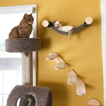 Hoshira CatWall™ – Parque Vertical Modular para Gatos
