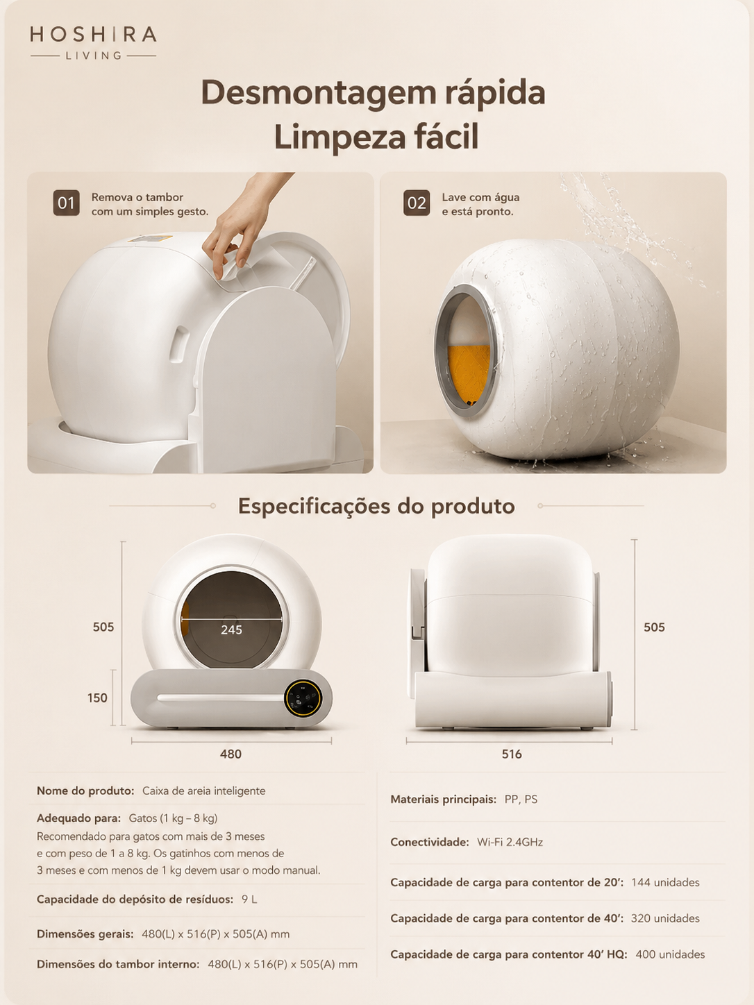 HoshiLoo™ – Caixa de Areia Inteligente