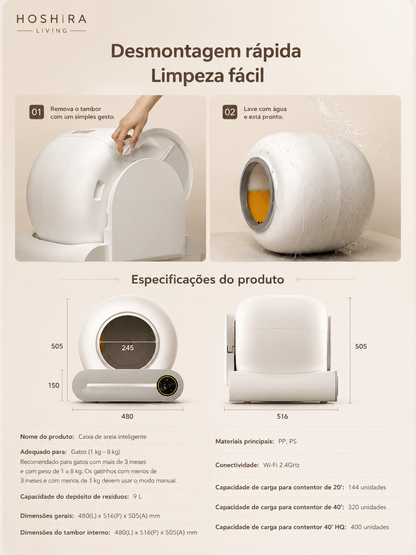 HoshiLoo™ – Caixa de Areia Inteligente